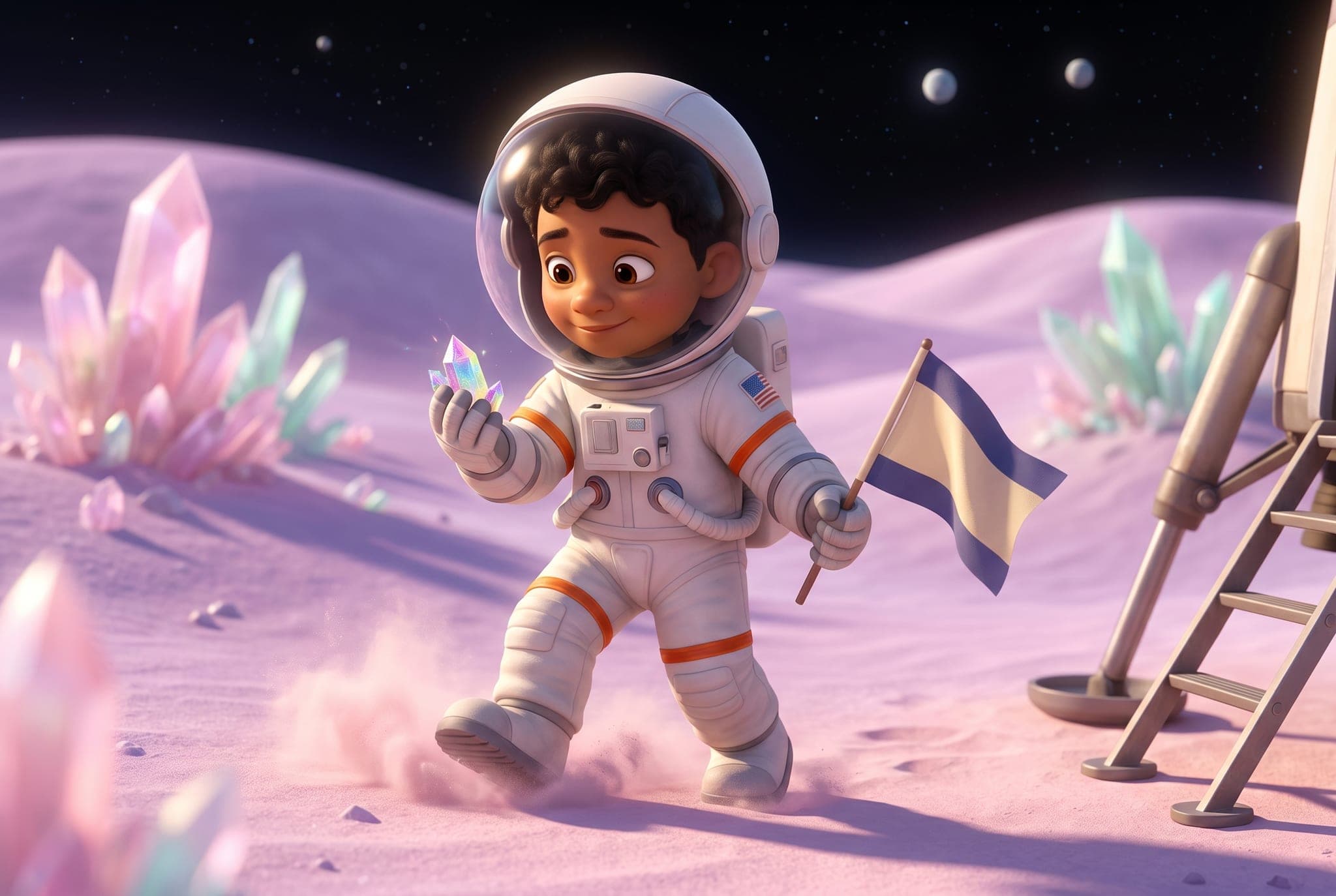Mon premier voyage dans l'espace — scène d'intérieur 2
