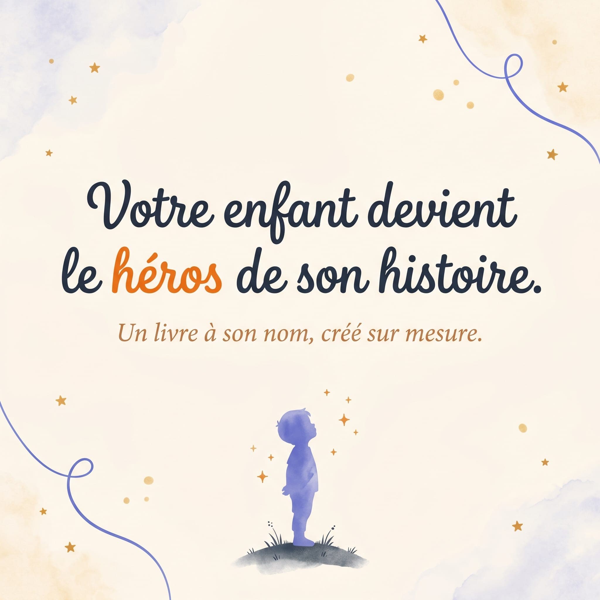 Mon livre personnalisé — promesse au lecteur