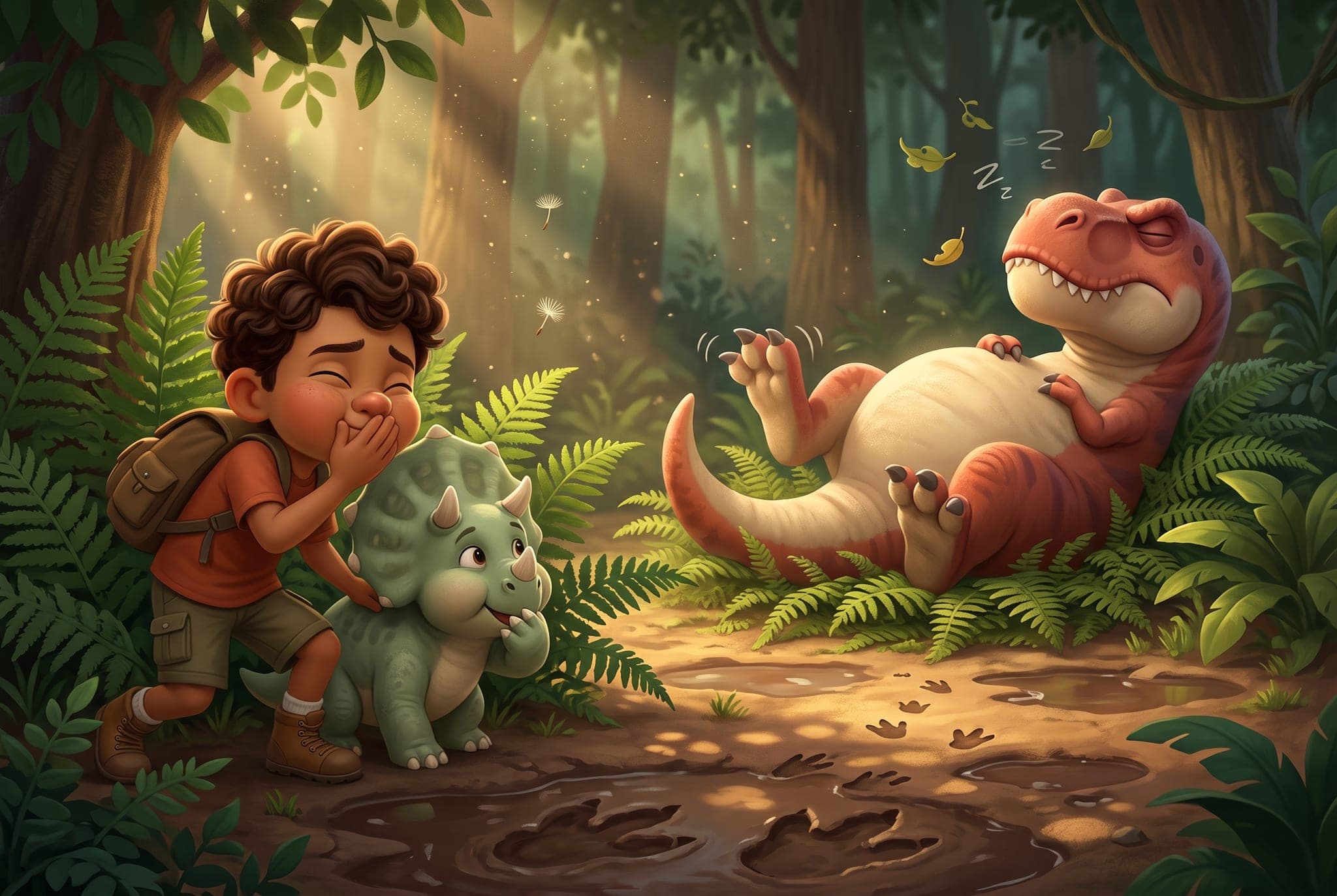 La vallée des dinosaures — scène d'intérieur 2