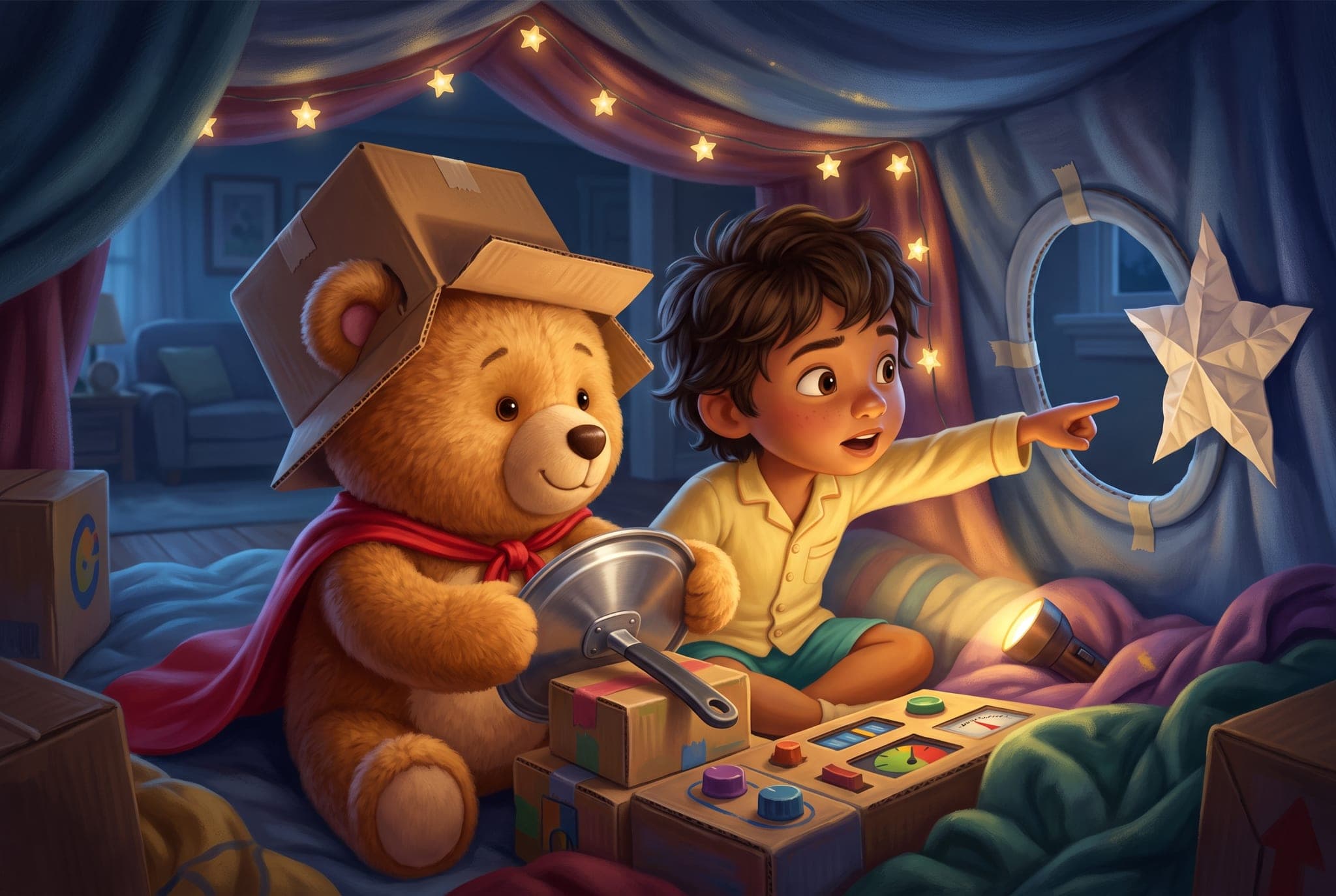 Doudou, le vrai héros — scène d'intérieur 2