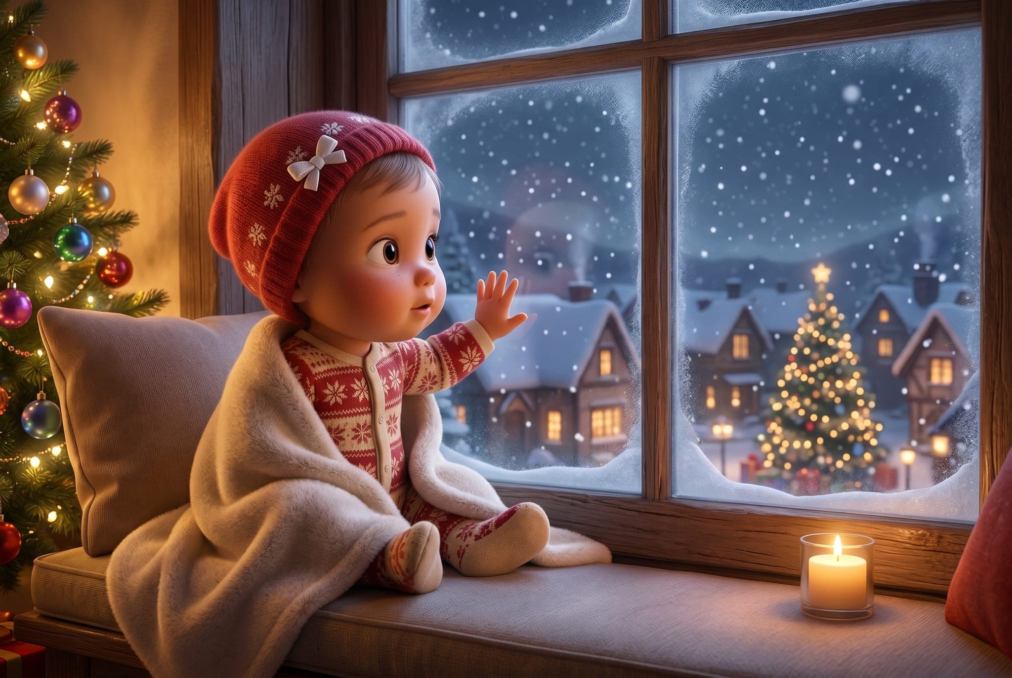 Mon premier Noël — scène d'intérieur 2