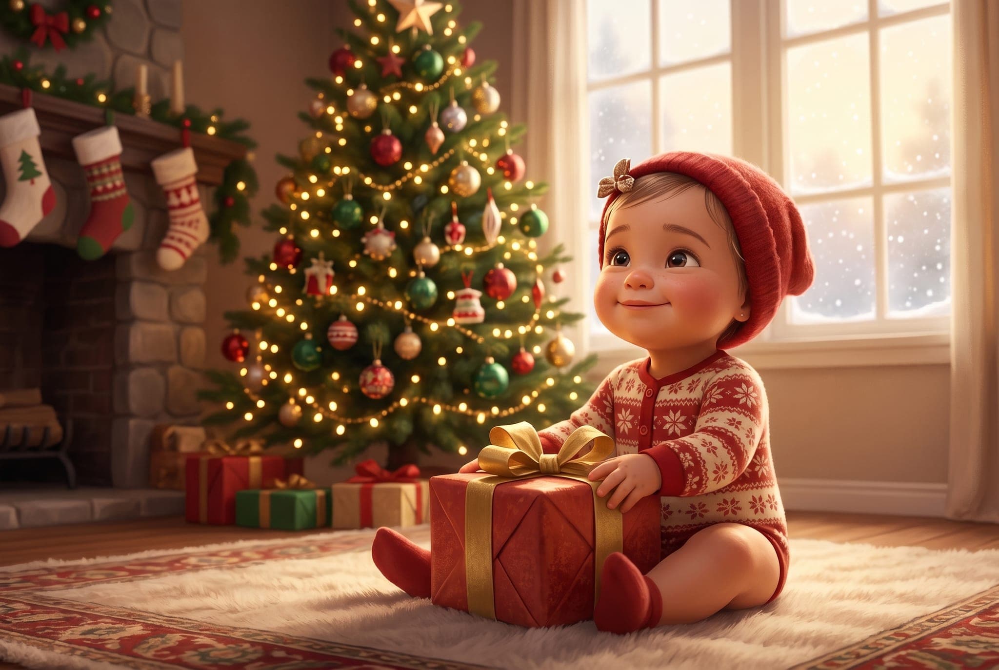 Mon premier Noël — scène d'intérieur 3