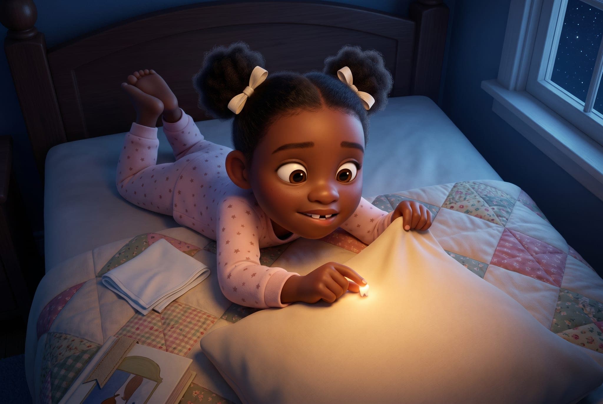 La nuit de ma première dent — scène d'intérieur 1