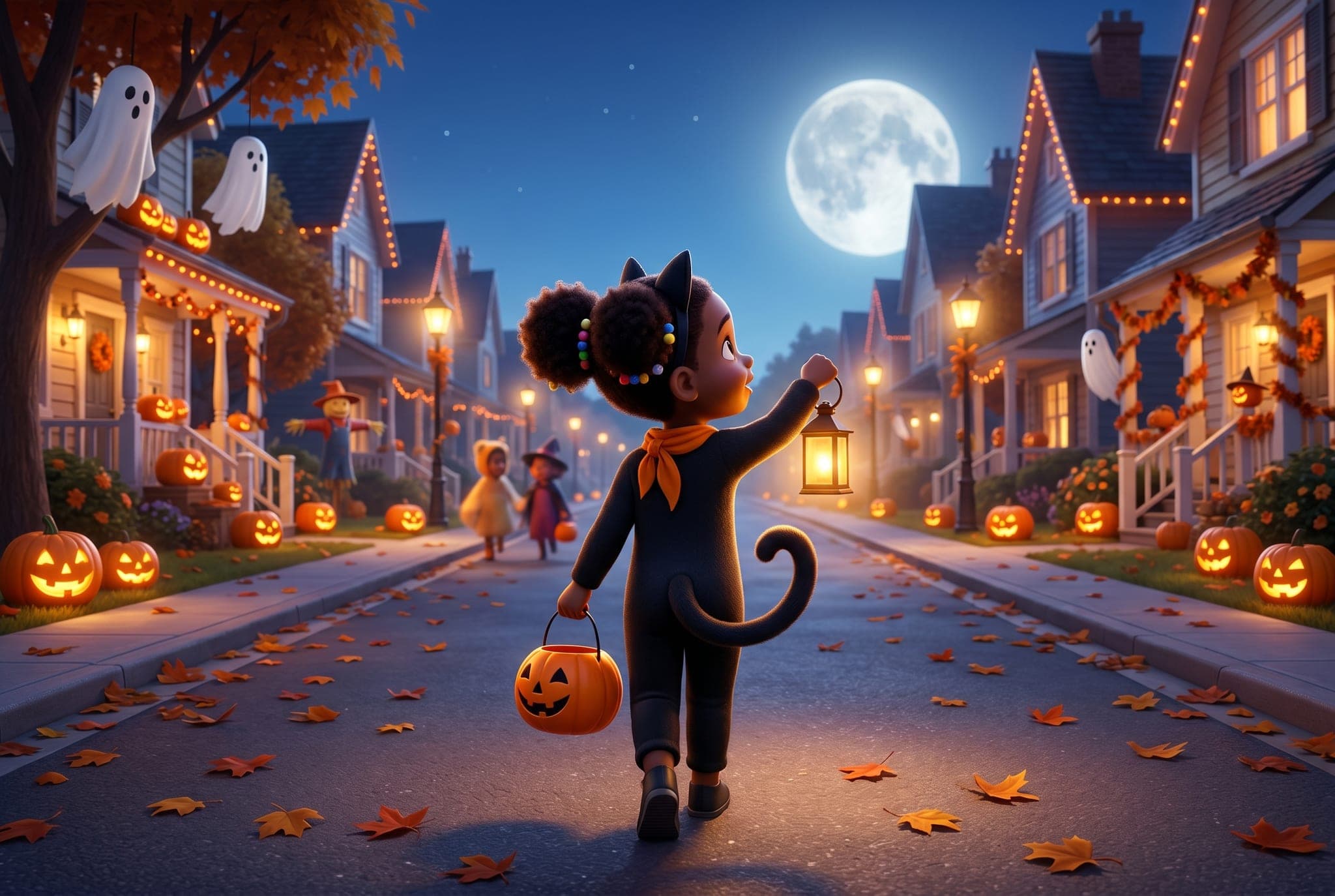 Ma nuit d'Halloween — scène d'intérieur 2