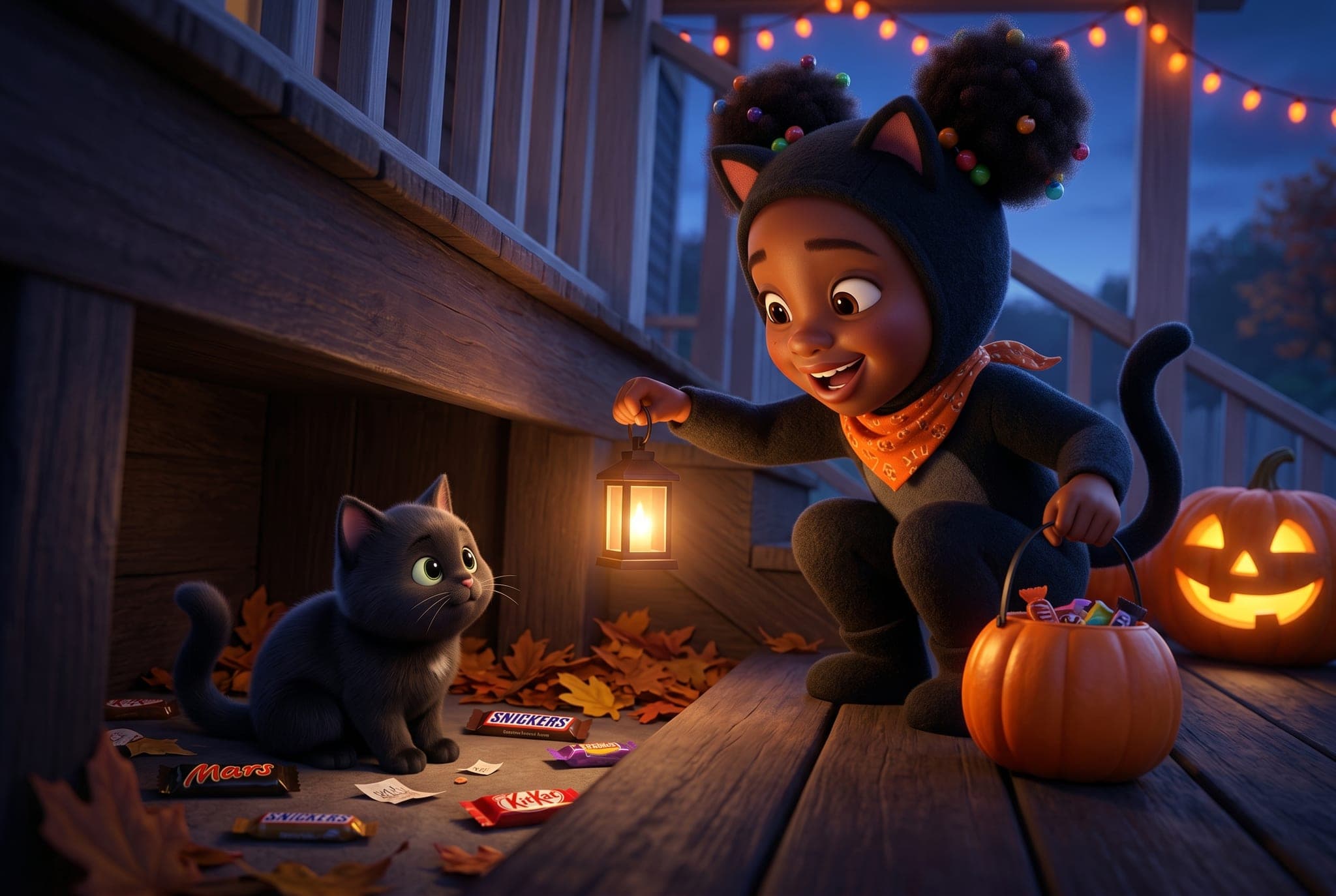 Ma nuit d'Halloween — scène d'intérieur 3