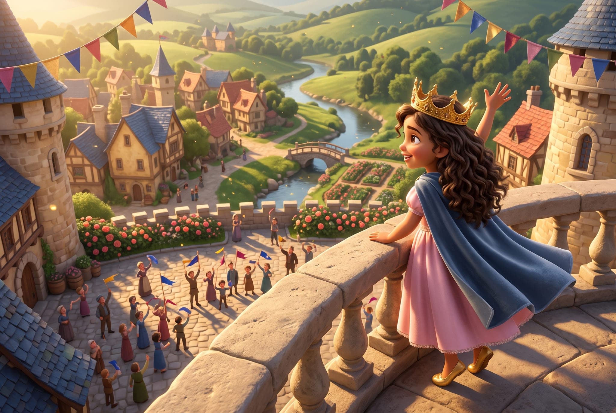 Petite princesse — scène d'intérieur 3