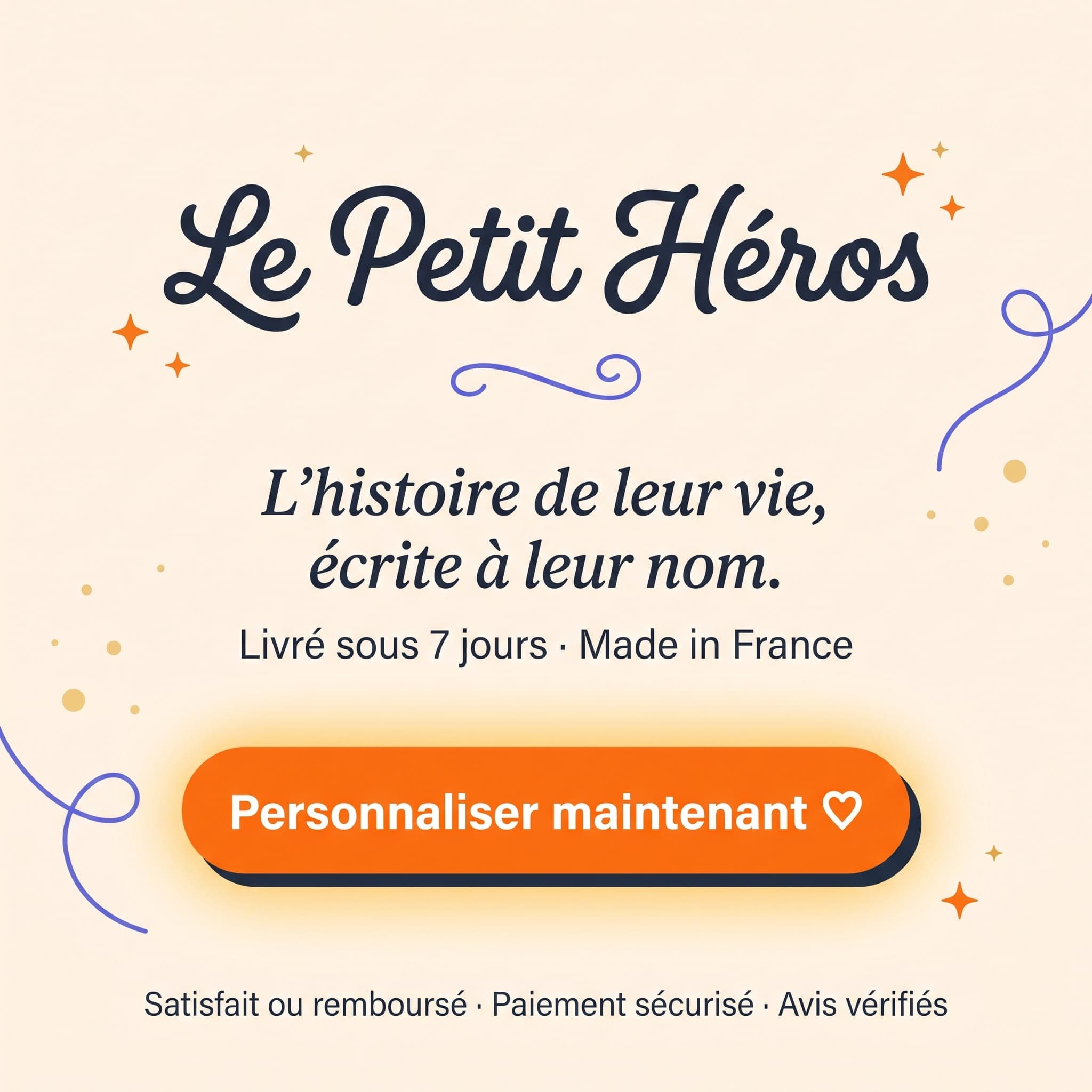 Mon aventure de superhéros — appel à découvrir