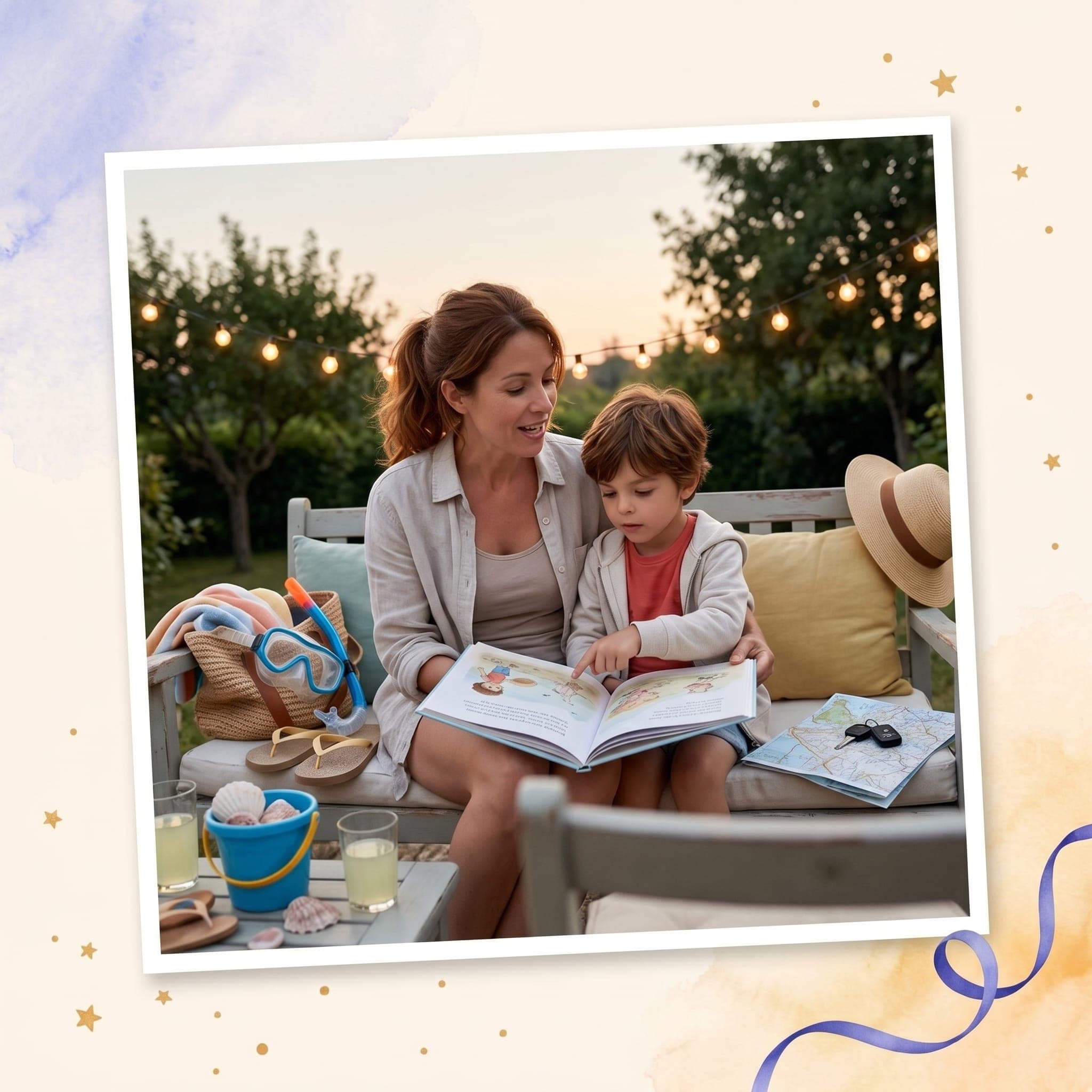 Mes vacances de héros — moment de lecture en famille