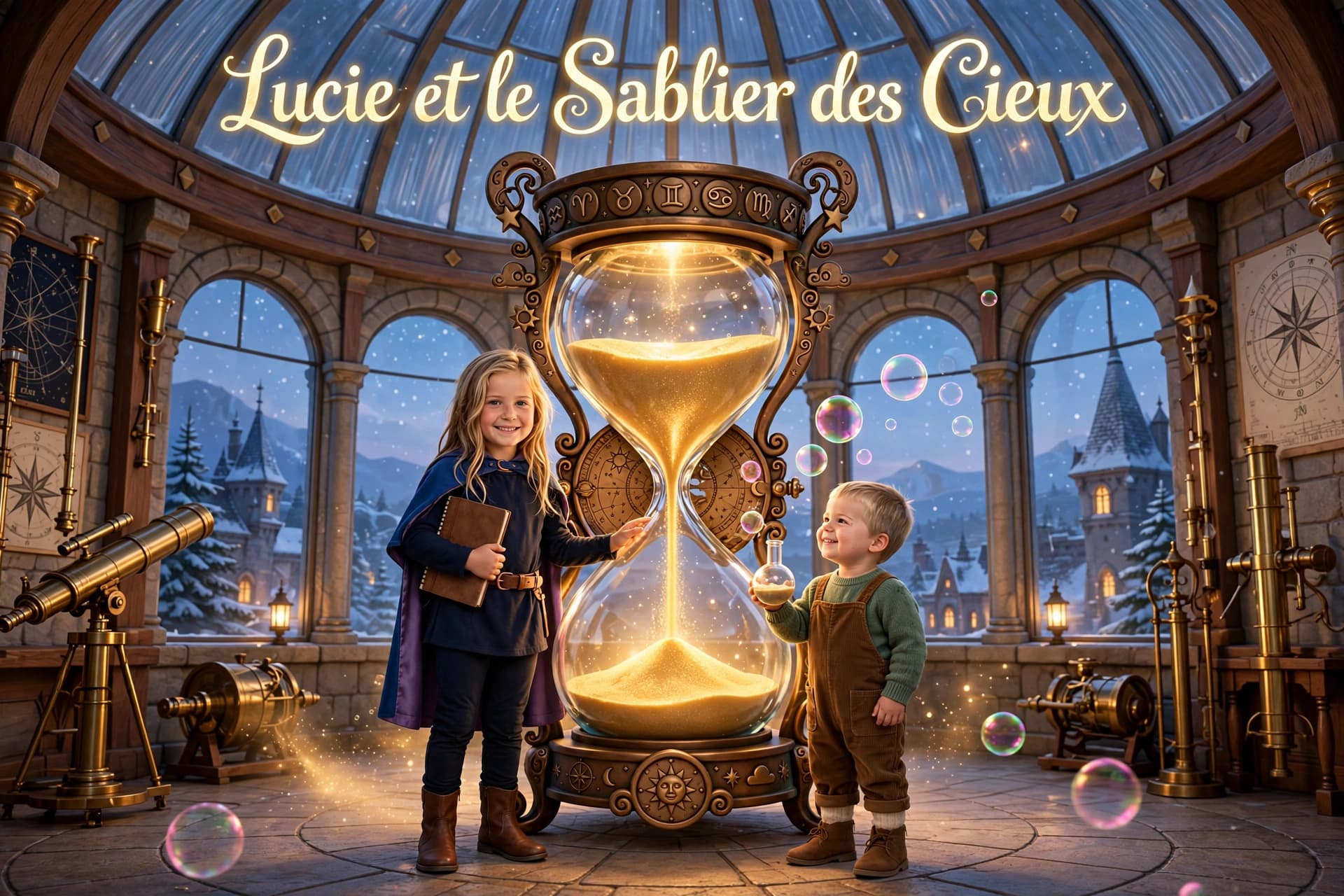 Lucie et le Sablier des Cieux